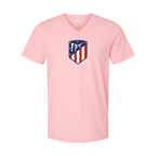 Men’s Atletico Madrid FC - BELLA + CANVAS - Jersey V-Neck Tee - 3005
