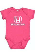 Honda Motorsport Car Baby Romper Onesie