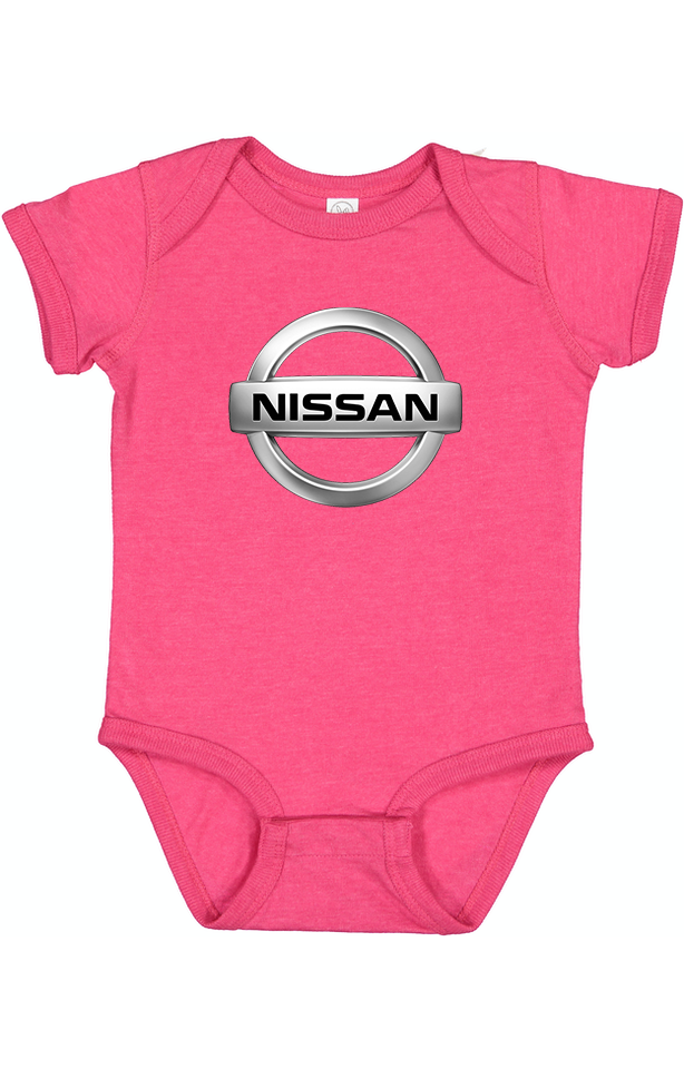 Nissan Motorsport Car Baby Romper Onesie