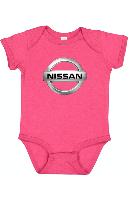 Nissan Motorsport Car Baby Romper Onesie