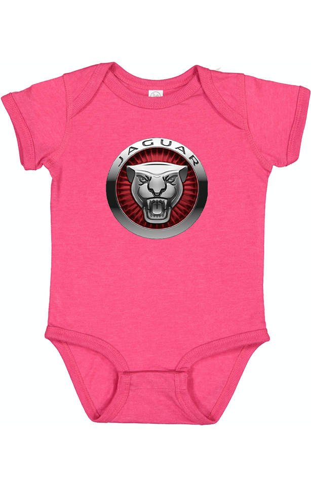 Jaguar Motorsport  Car Baby Romper Onesie