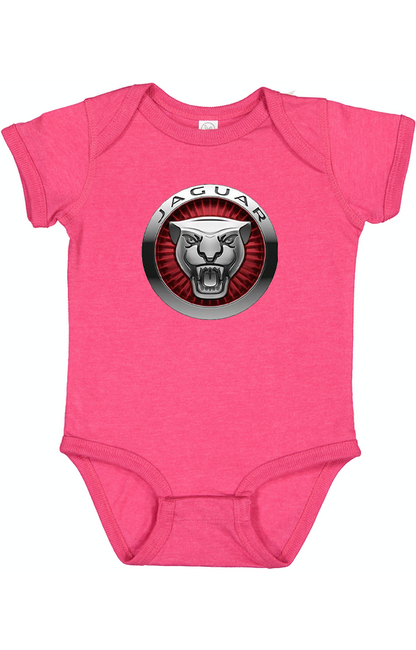 Jaguar Motorsport  Car Baby Romper Onesie