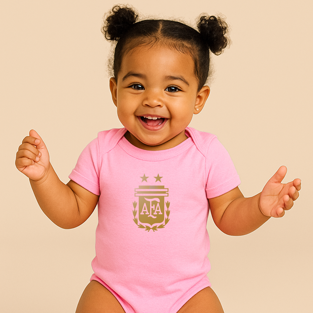 Argentina Soccer Baby Romper Onesie