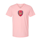 Men’s  Arsenal Soccer - BELLA + CANVAS - Jersey V-Neck Tee - 3005