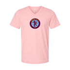 Men's Aston Villa - BELLA + CANVAS - Jersey V-Neck Tee - 3005