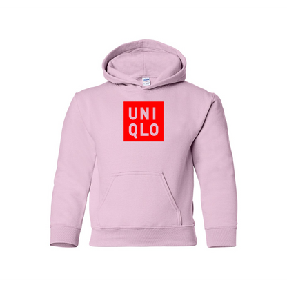 Youth Uniqlo Logo  Pullover Hoodie