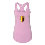Women's Belgium National Soccer Team Racerback Tank Top