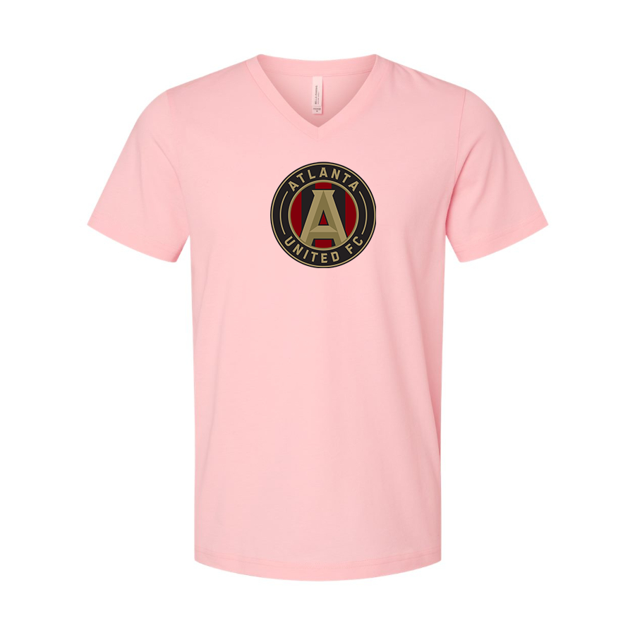 Men’s  Atlana United FC - BELLA + CANVAS - Jersey V-Neck Tee - 3005