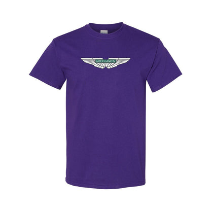 Men's Aston Martin Motorsports Car Cotton T-Shirt