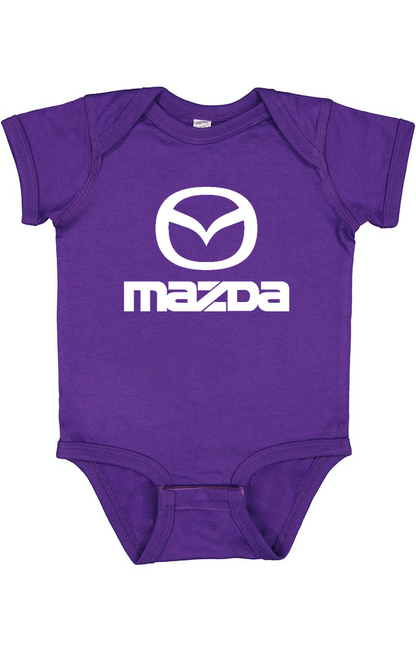 Mazda Car Baby Romper Onesie