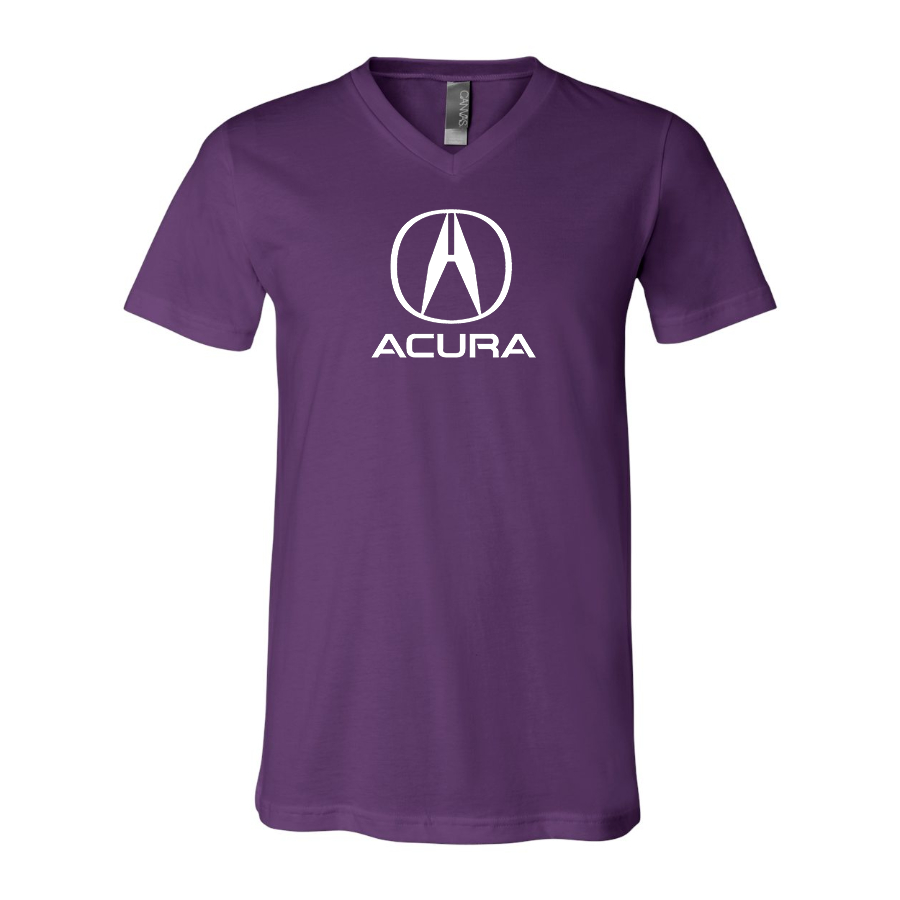 Men’s Acura Car - BELLA + CANVAS - Jersey V-Neck Tee - 3005