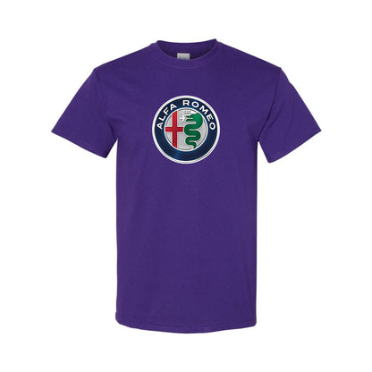 Youth Kids Alfa Romeo Car Cotton T-Shirt