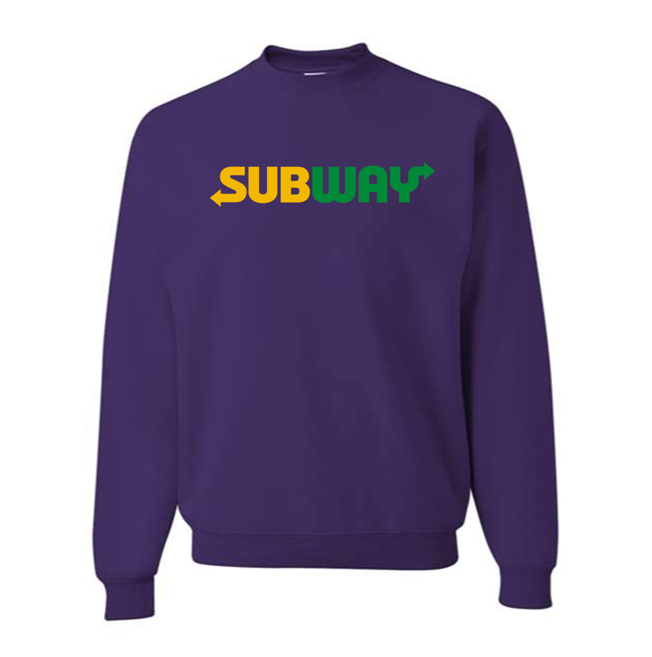 Men's Subway  Crewneck Sweatshirt