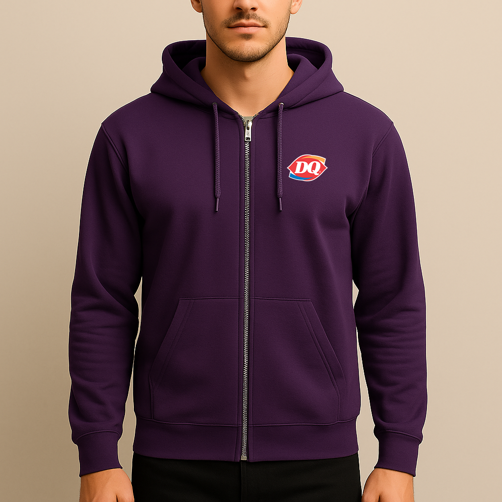 Men's DQ Dairy Queen  Zipper Hoodie