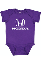 Honda Motorsport Car Baby Romper Onesie