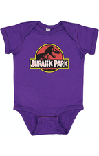 Jurassic Park Movie Baby Romper Onesie