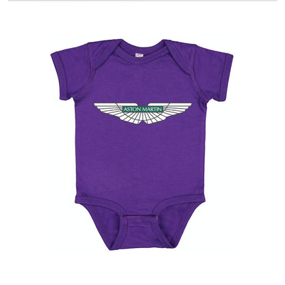 Aston Martin Motorsports Car Baby Romper Onesie