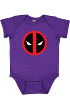 Deadpool Marvel Superhero Baby Romper Onesie