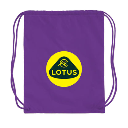 Lotus Car Drawstring Bag