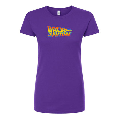 Women’s Back To The Future Movie Round Neck T-Shirt