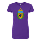 Women's Argentina National Soccer Team Round Neck T-Shirt
