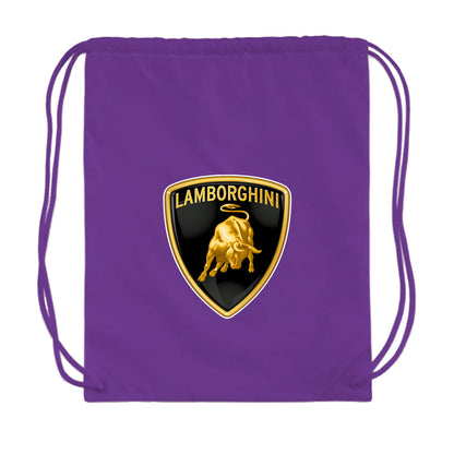 Lamborghini Car Drawstring Bag