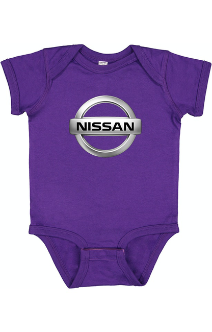 Nissan Motorsport Car Baby Romper Onesie