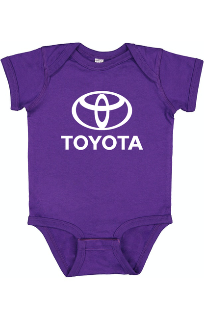 Toyota Motorsport  Car Baby Romper Onesie