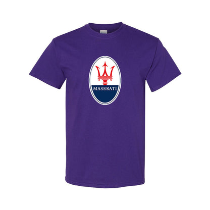 Men’s Maserati Car Cotton T-Shirt