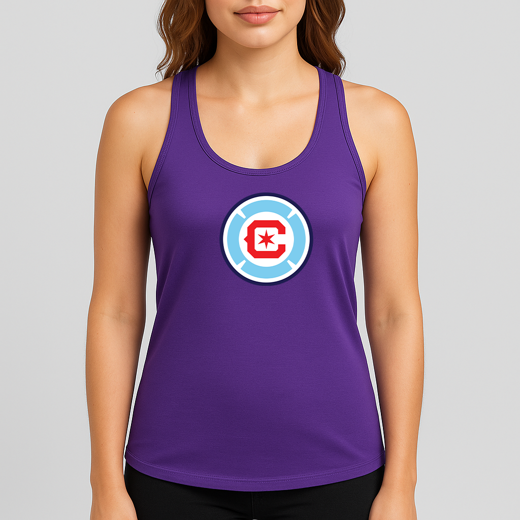 Women's Chicago Fire Soccer Racerback Tank Top