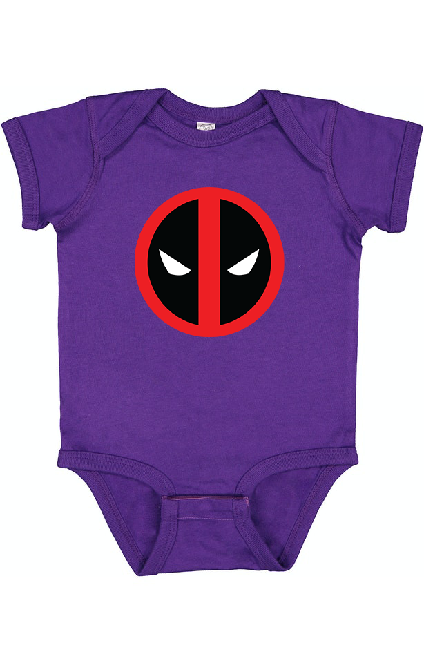 Deadpool Marvel Superhero Baby Romper Onesie