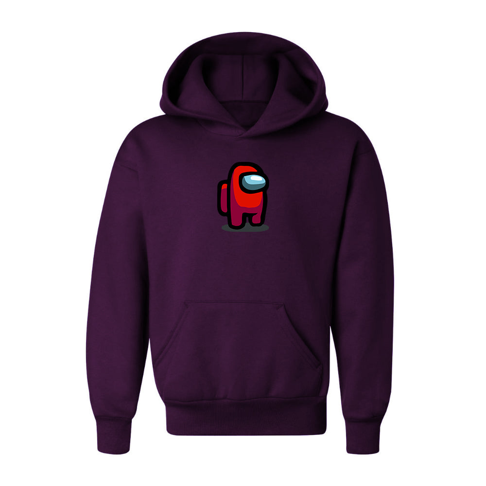Youth Kids Among US Game Pullover Hoodie