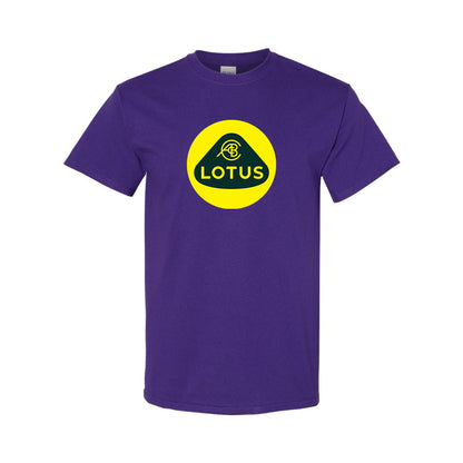 Youth Kids Lotus Car Cotton T-Shirt