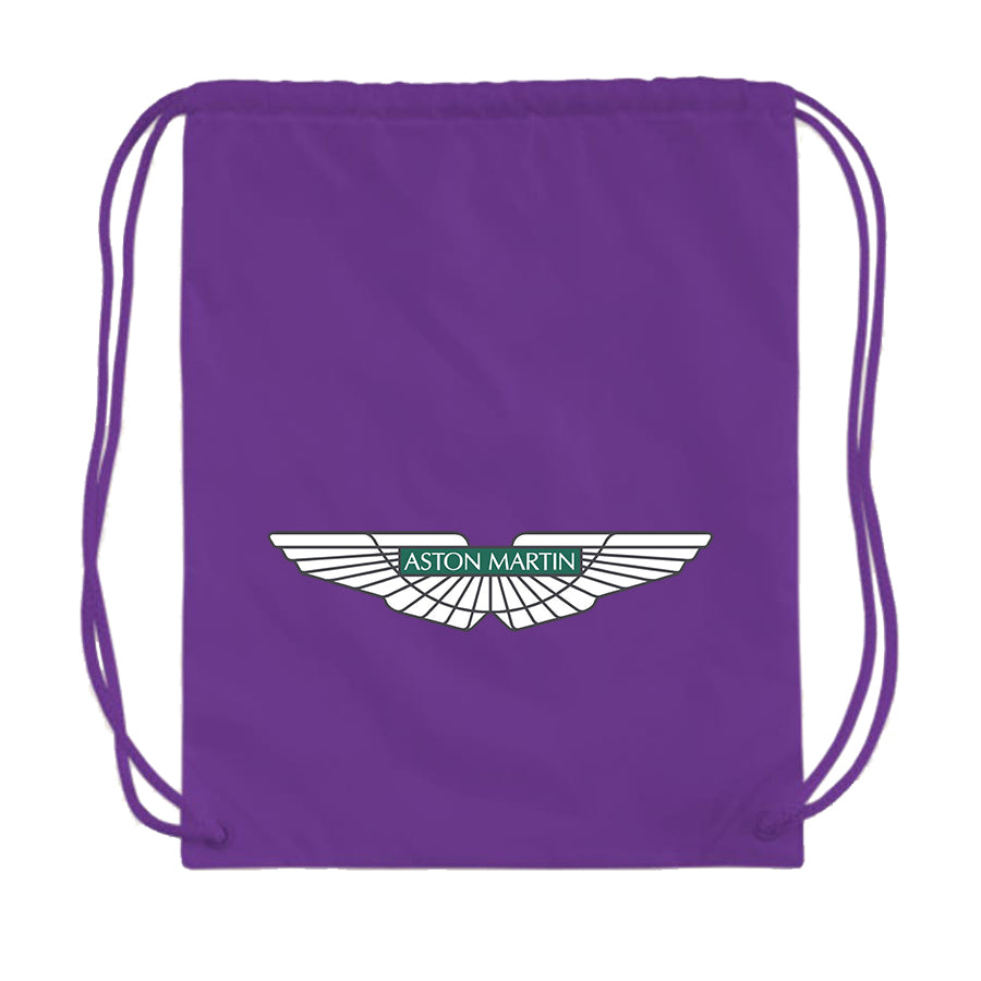 Aston Martin Motorsports Car Drawstring Bag