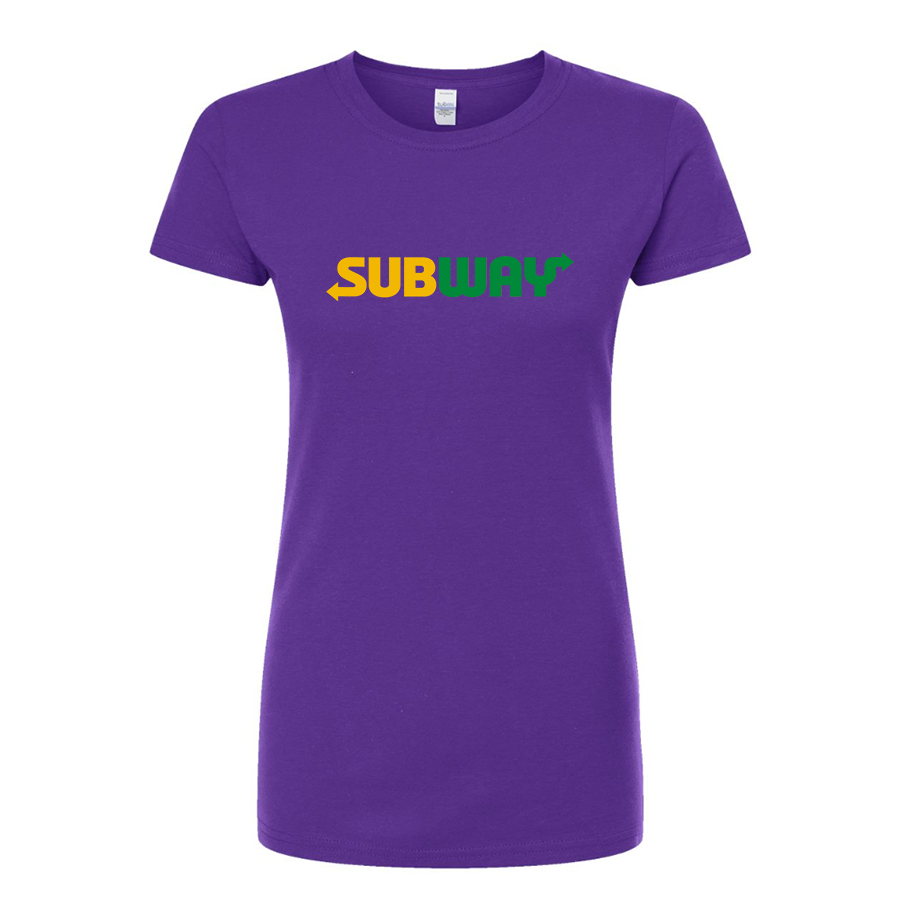 Women’s Subway  Round Neck T-Shirt