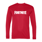 Men’s Fortnite Battle Royale Game-  Polyester Long Sleeve T-Shirt