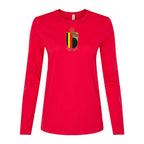 Women's Belgium National Soccer Team Long Sleeve T-Shirt