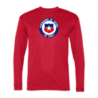 Men’s  Chile National Soccer Team - C2 Sport - Performance Long Sleeve T-Shirt - 5104