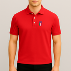 Men's Italy National Soccer Team Dry Blend Polo