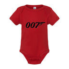 007 James Bond Movie Baby Romper Onesie