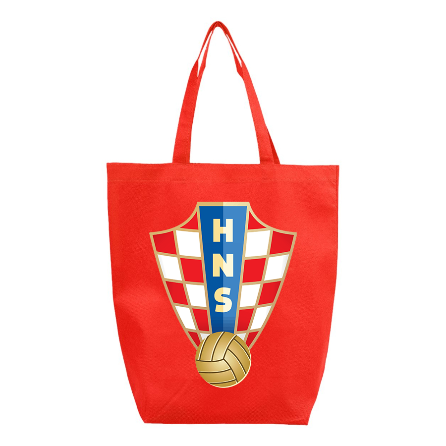 Croatia National Soccer Team - Q-Tees - Non-Woven Gusset Bottom Tote - Q1251