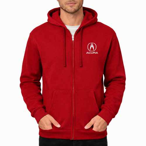 Men’s Acura Car Zipper Hoodie