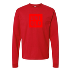 Men's Uniqlo Logo  Cotton Long Sleeve T-Shirt