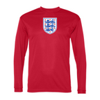 Men’s  England National Football Team  - C2 Sport - Performance Long Sleeve T-Shirt - 5104