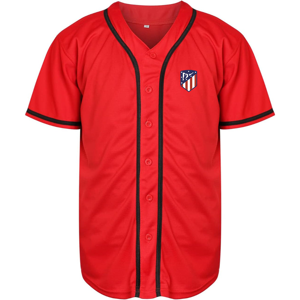 Men's Atletico Madrid FC Baseball Jersey