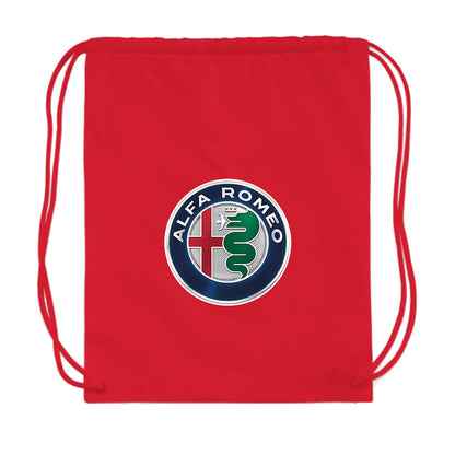 Alfa Romeo Car Drawstring Bag