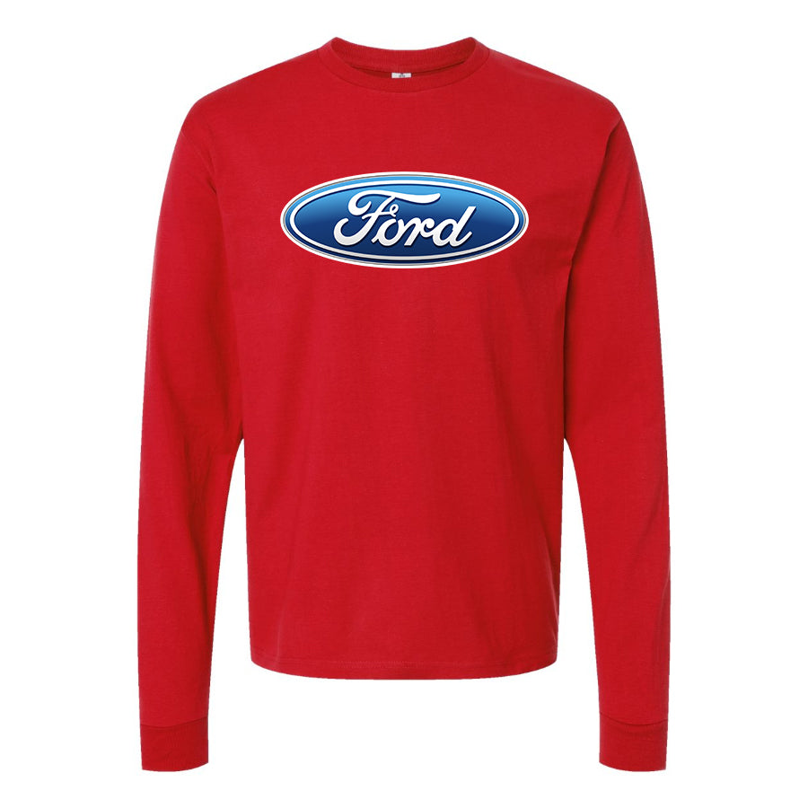 Men’s Ford Car Long Sleeve T-Shirt