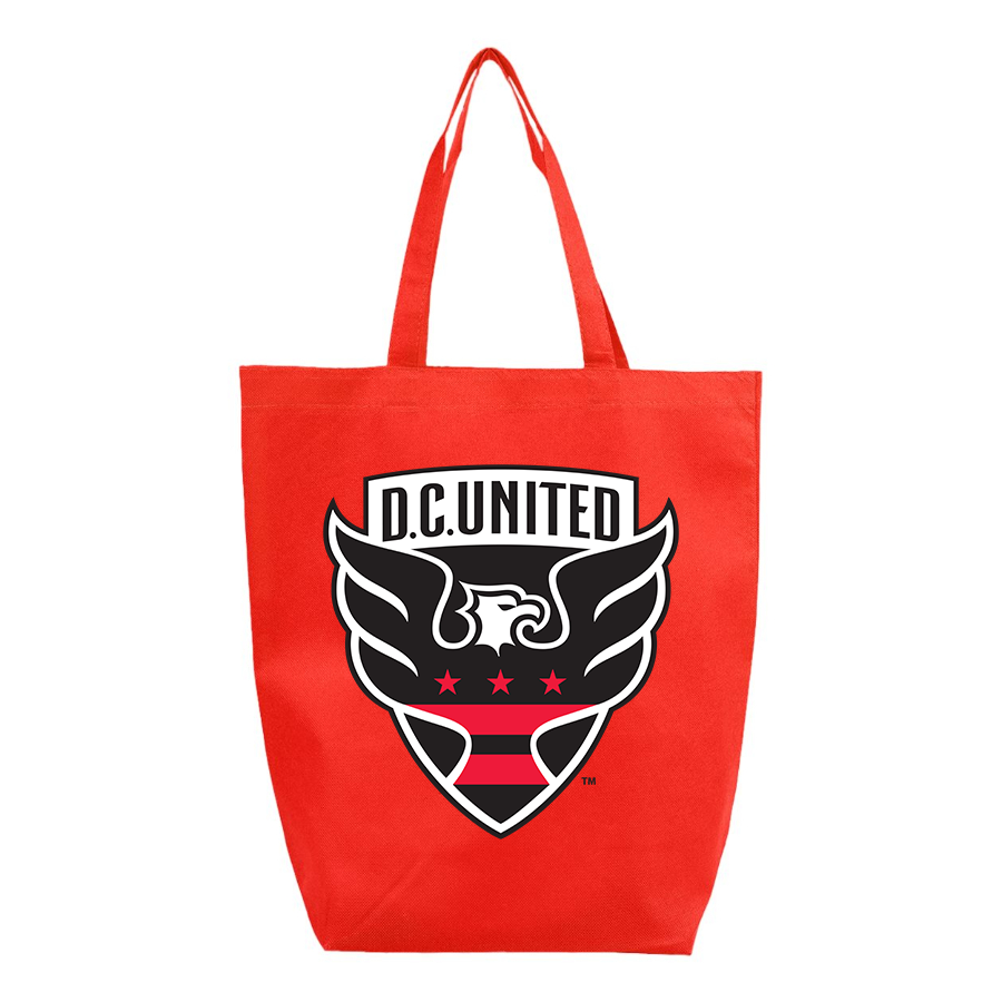 D.C. United FC - Q-Tees - Non-Woven Gusset Bottom Tote - Q1251