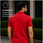 Men’s Porsche Car Dry Blend Polo
