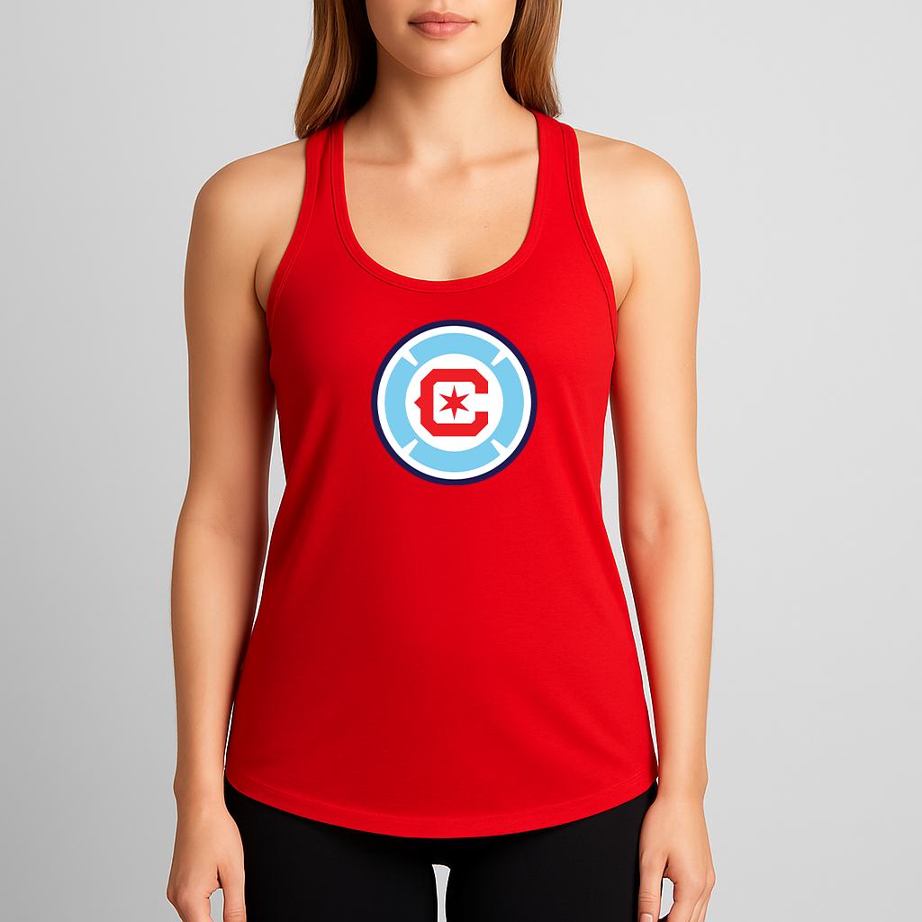 Women's Chicago Fire Soccer Racerback Tank Top